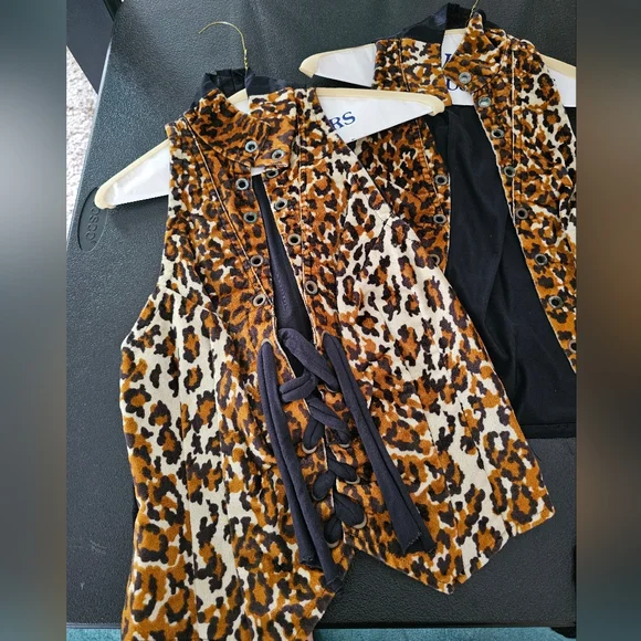 6 vintage leopard vests - Picture 4 of 4